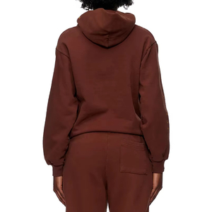 Sweat à capuche Streetwear personnalisé Pull-over surdimensionné en coton épais Sweat-shirt polaire unisexe Livraison directe OEM Fabricant de vêtements - Product Image 5