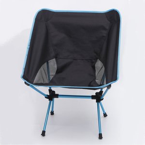 Chaise pliante d'extérieur 68x52x53cm en aluminium 7075, portable, pour camping, pêche, plage, chaise lune - Product Image 4