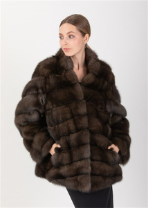 <span class=keywords><strong>Pelliccia</strong></span> di Zibellino Russo di Altissima Qualità con Collo Ampio Prezzo Originale <span class=keywords><strong>Cappotto</strong></span> di Zibellino Vintage a Costo di Fabbrica <span class=keywords><strong>Pelliccia</strong></span> di <span class=keywords><strong>Visone</strong></span> - Product Image 5