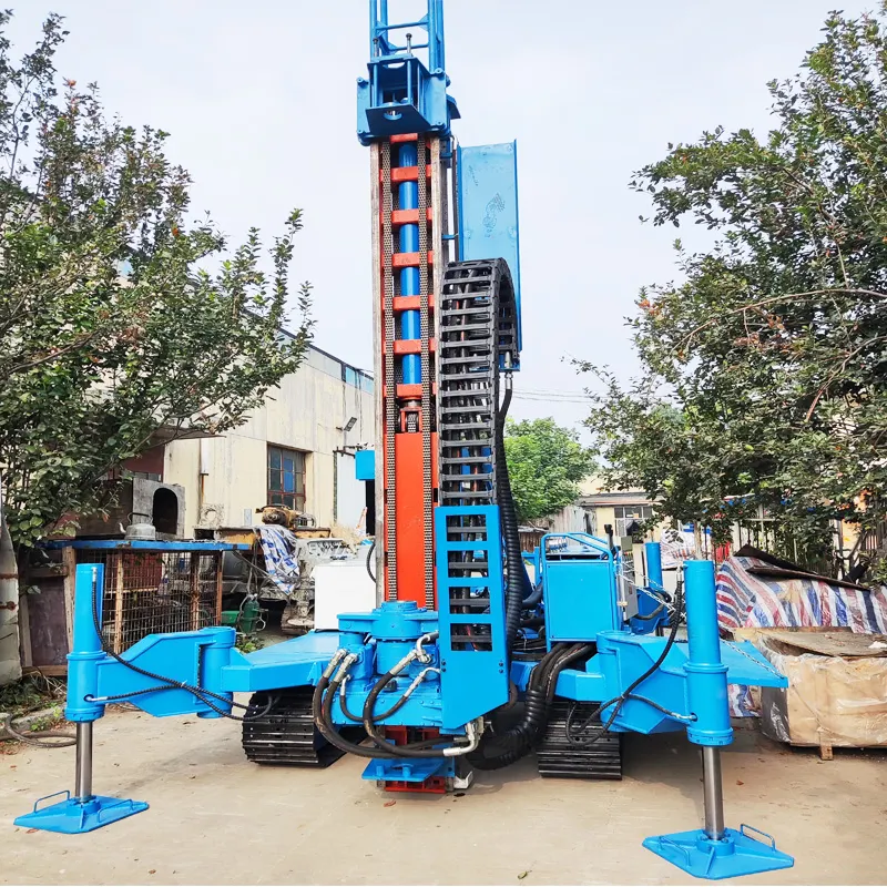 Machine de forage d'ancre de terre de jointoiement de jet pour la perceuse de base de pont d'autoroute ferroviaire