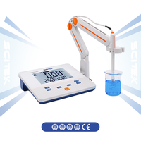 pH-mètre de laboratoire SCITEK à écran tactile TFT, puce microprocesseur intégrée, étalonnage automatique, réponse rapide, IP54, résistant à la poussière