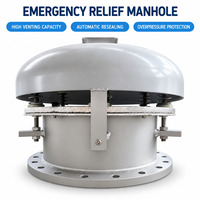 Couvre-trou de ventilation d'urgence pour réservoir atmosphérique, destiné aux applications de raffineries, terminaux de carburant et de stockage chimique