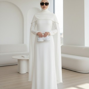 <span class=keywords><strong>Robe</strong></span> longue Abaya élégante Loriya, vêtement islamique pour les invités de mariage et les occasions spéciales - Product Image 4