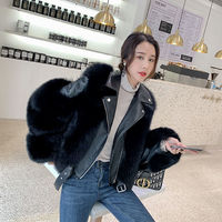 Manteaux Femme Hiver Chaud Fourrure Synthétique en Gros – Veste en Cuir Tendance Taille Plus