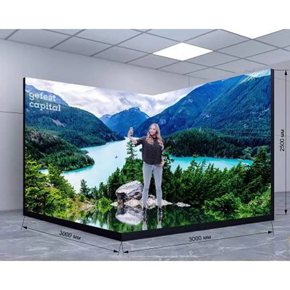 RGB Slim Pixel Led Indoor Studio Video Game Painel Vr Parede Pantallas De Publicidad Interior Super Fino Foto Screen Display