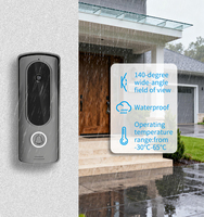 Système d'interphone vidéo WiFi Tuya 2 fils pour villa, écran tactile LCD 10,1 pouces, contrôle d'accès à distance par carte IC