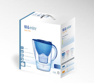 Jarra purificadora de agua portátil de 2,8 l para cafetera Manual doméstica sin BPA suaviza el agua dura reduce el TDS para uso en exteriores - Product Image 6