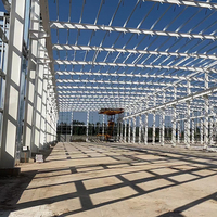 Nave Industrial de Acero de Instalación Rápida y Económica, Estructura de Acero de Alta Resistencia para Construcción