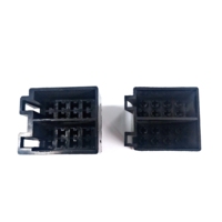 Connecteur de fil ISO pour autoradio 8 broches 16 broches Connecteur de fil électrique automatique pour B-MW/Ford/VW/Honda/Renault