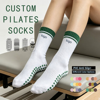 Chaussettes de sport antidérapantes en coton haute performance pour hommes et femmes avec logo personnalisé
