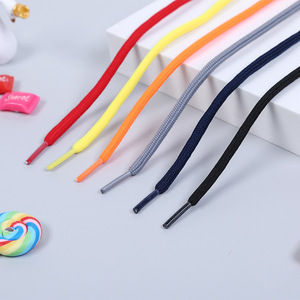 Cordones Clásicos Versátiles de 5mm, Redondos, de Color Sólido, con Núcleo de Poliéster, para Zapatos Deportivos, Yeezys y Tenis - Product Image 2