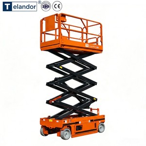 Plataforma Elevadora de Tijera Autopropulsada de 12m y 320kg para Pintura de Paredes Exteriores, Suministro B2B Directo de Fábrica - Product Image 5