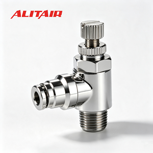ALITAIR AMPB Raccords en laiton à connexion rapide Nouveaux raccords en laiton Connecteur en T à branchement rapide Raccord pneumatique pour tuyau - Product Image 4