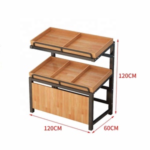 Prateleiras Metálicas Dupla Face de Alta Resistência para Exposição em Lojas, Gôndolas e Prateleiras de Supermercado, Tamanhos Personalizados para Joias e Relógios - Product Image 6