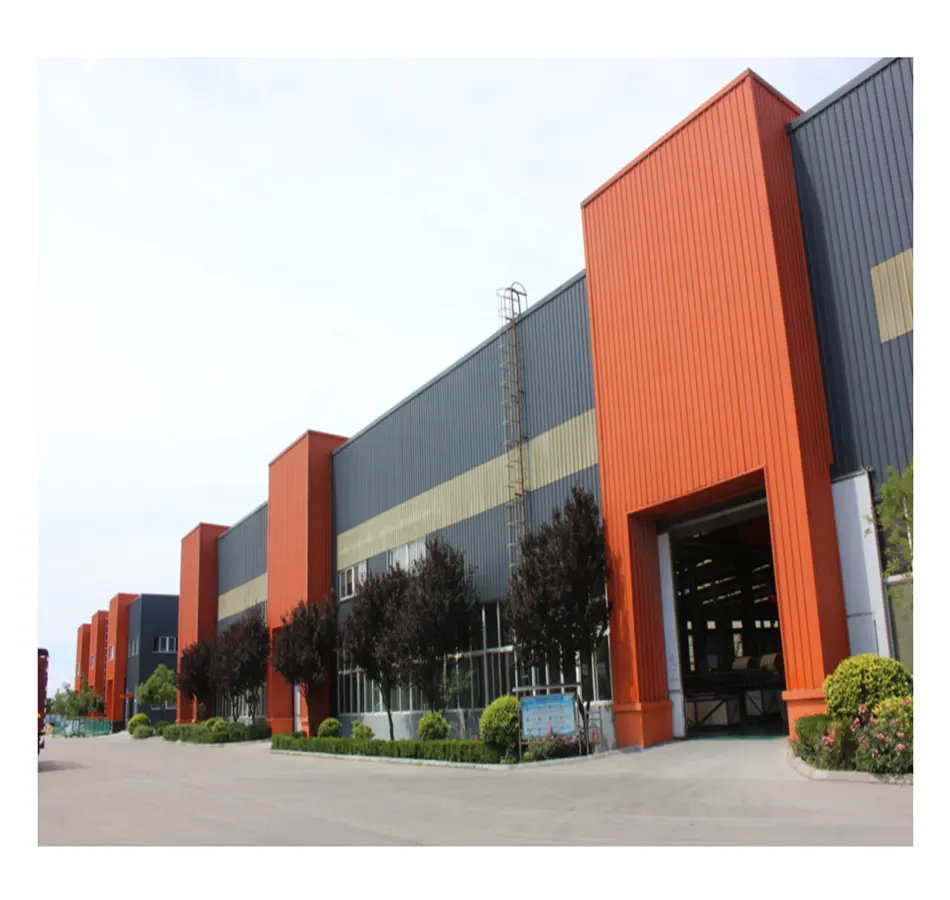 Empresa de fabricación de estructura de acero personalizada, estructura de Metal, almacén, construcción en Qingdao