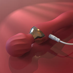 Silikon sessiz çift kafa güçlü vibratör isıtmalı mastürbasyon masaj Anal kedi tak seks oyuncakları - Product Image 3