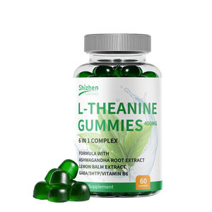 OEM L-테아닌 400MG 구미 - 6-in-1 아슈와간다 <span class=keywords><strong>GABA</strong></span> 보충제 60개입 식이 보충 구미 - Product Image 5