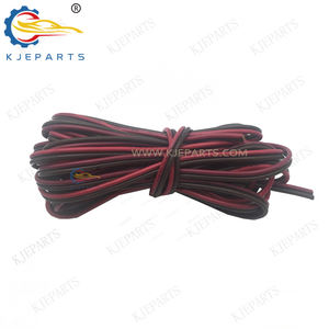 12AWG * 2 케이블 레드 다크 브라운 이중 병렬 전원 구리 배선 하네스 케이블 자동차 용 - Product Image 3