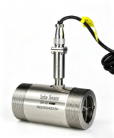 Débitmètre à turbine liquide pour la mesure du carburant, de l'eau circulante et de l'huile, capteur de débit d'eau en acier inoxydable