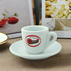 Bộ Đĩa Và Cốc Cà Phê <span class=keywords><strong>Espresso</strong></span> Bằng Gốm Thiết Kế Nhà Máy Bán Chạy Cafe <span class=keywords><strong>Espresso</strong></span> Ý Châu Âu - Product Image 2