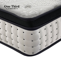 Matelas de luxe orthopédique pliable à ressorts ensachés pour hôtel, en boîte, vente en gros OEM/ODM