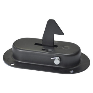 Serrure de porte d'armoire de générateur, serrure elliptique en acier pour compartiment moteur à essence - Product Image 1