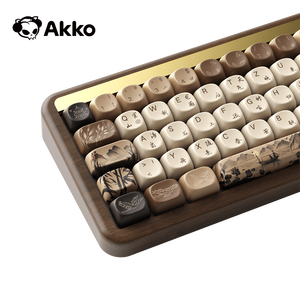 Nuevo <span class=keywords><strong>Teclado</strong></span> Mecánico MU01-ISO OEM Mountain Seclusion, Perfil MOA, PBT Dye-Sub, Retroiluminación RGB, USB Tipo-C, 3 Pines, Hot-Swap, 4000mAh - Product Image 5