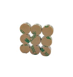 TRONSUM personalizado 3M autoadhesivo imán permanente Mini disco redondo Ndfeb materiales imán - Product Image 1