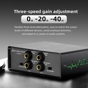 BHA DI-BOX Cancelador <span class=keywords><strong>de</strong></span> Ruido <span class=keywords><strong>de</strong></span> <span class=keywords><strong>Audio</strong></span>, Aislador <span class=keywords><strong>de</strong></span> Guitarra, Convertidor <span class=keywords><strong>de</strong></span> Impedancia DI-2, Aislador Cancelador <span class=keywords><strong>de</strong></span> Ruido, 12 Años <span class=keywords><strong>de</strong></span> Experiencia OEM, CE FCC - Product Image 2