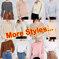 Pull en maille ajourée d'été pour femme, personnalisable avec logo, fabriqué par des fabricants de tricots 2026