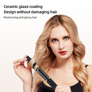 Fer à friser électrique en céramique 43W avec revêtement céramique 210 °   <span class=keywords><strong>Appareil</strong></span> de coiffure à rouleaux chauffants Even Heat de 0,75 à 1,10 pouce, 4 tailles, pour tous types de <span class=keywords><strong>cheveux</strong></span> - Product Image 5