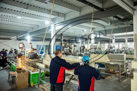 Porte WPC de l'usine Belson avec cadre de porte HUANGSHAN en bois et plastique pour villas Profils en plastique de qualité