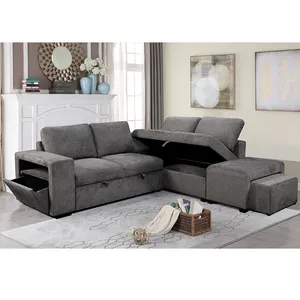 Phòng khách hiện đại Sofa giường nhà máy sang trọng cung cấp trực tiếp 2P với tủ bọc đồ nội thất sofa Set