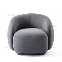 Canapé simple rembourré, moderne et minimaliste, pour salon, salon, tissu, fauteuil de loisirs, Offre Spéciale
