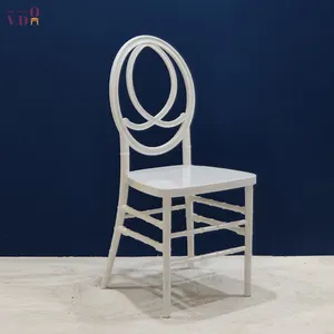 热卖透明树脂水晶透明亚克力chiavari椅子白色树脂椅子可折叠