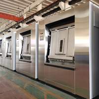 Laveuse à double porte MKN 50Kg 100Kg avec barrière sanitaire, séparation des côtés propre et sale, équipement de blanchisserie médicale