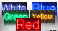 Écran d'affichage LED extérieur P10 SMD pour la publicité avec une densité de pixels de 32x16 points, garantie d'un an - Vente en gros