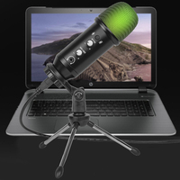 Maono-Microphone professionnel avec support, USB, pour Podcast, jeux, élimination du bruit, dernier modèle