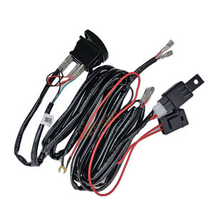 ชุดสายไฟบาร์ไฟ LED 12V 2ตะกั่วพร้อมรีเลย์40Amp สวิตช์โยกฟิวส์ฟรี - Product Image 3