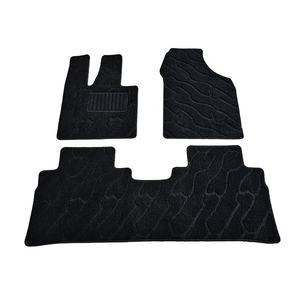 Alfombra para coche deportivo, accesorios para interiores de fibra, alfombrilla para coche para Chery ICAR 03, alfombrillas para coche para todo clima en negro, 3 piezas - Product Image 1
