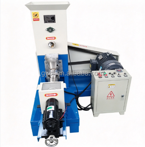เครื่องอัดรีดอาหารสัตว์สำหรับข้าวโพดและกากถั่วเหลือง  ปรับใช้วัตถุ<span class=keywords><strong>ดิบ</strong></span>ได้หลากหลาย ผลิตเม็ดอาหารสัตว์  110-440V กำลังการผลิต 200 กก./ชม. - Product Image 4