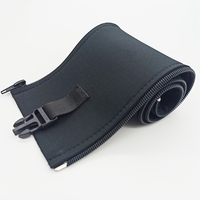 Cache-câble en néoprène pour usage domestique, protection anti-poussière, avec boucle auto-agrippante, pour rangement et protection des câbles, avec boucle en plastique pour bureau