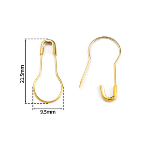 Broche de sécurité en métal multicolore, accessoires de bijouterie DIY pour sacs, vêtements de mariage et décoration - Product Image 2