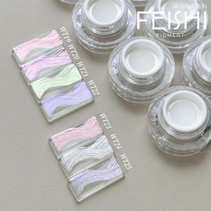 Collezione Popolare: <span class=keywords><strong>Polvere</strong></span> Cromata Effetto Aurora per Nail Art, 25 Opzioni <span class=keywords><strong>di</strong></span> Colore, Pigmento Cromato per Manicure - Product Image 4