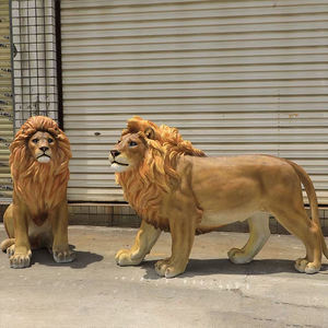 Grands animaux en peluche <span class=keywords><strong>lion</strong></span> Safari / <span class=keywords><strong>Lion</strong></span> en fibre de verre Accessoires de décoration / Décoration de <span class=keywords><strong>lion</strong></span> grandeur nature - Product Image 6