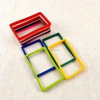 MILAIYOU Porte-cartes d'identité et de crédit en silicone personnalisable, protection de passeport sans fermeture, style tendance, gravure laser/transfert thermique/soie