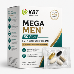 Beworths Multivitamines et Minéraux Personnalisés OEM ODM Capsules de Vitamines et d'Huile de Poisson Oméga-3 Mega Men 50+ Pack <span class=keywords><strong>Vita</strong></span> Quotidien - Product Image 1