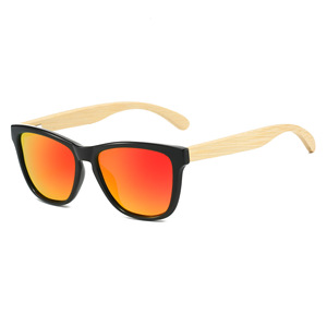 Wooden Sunglasses Full Rim UV400 Protection Unisex Fashion Outdoor Adult <b>Glasses</b> <b>Case</b> Included - Product Image 5