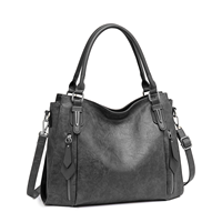 Sacs à main personnalisés en cuir de litchi véritable pour femmes, sacs fourre-tout gaufrés avec pompon coloré, sacs à bandoulière