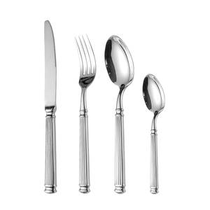 DF BC Fashion Nouveauté Spéciale – Couverts en Acier Inoxydable à Manche Martelé : Couteau de Table, Couteau à Steak, Fourchettes de Table, Fourchettes à Dessert – Personnalisables - Product Image 4